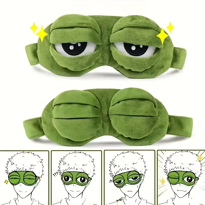Party Games Groups - Kikkervormig oogmasker feestspel grappig oogmasker cartoon