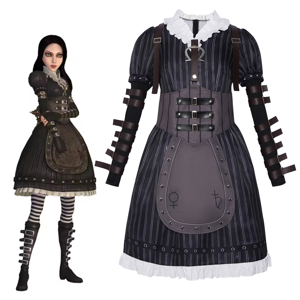Party Games In Steam - Alice Liddell Cosplay-kostuumspel Alice Madness Returns-kostuum