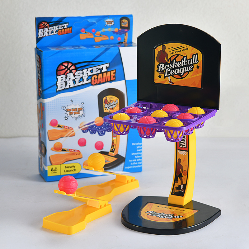 Party Games Console - Klassieke Finger Flick basketbaltafelspel 2-persoons interactief