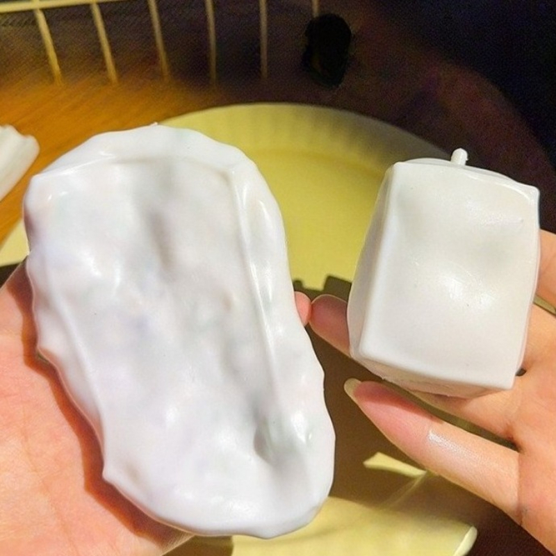 Party Games Young Adults - Tofu Stressbal Vormbaar Niet-stuiterend Krokant Romig