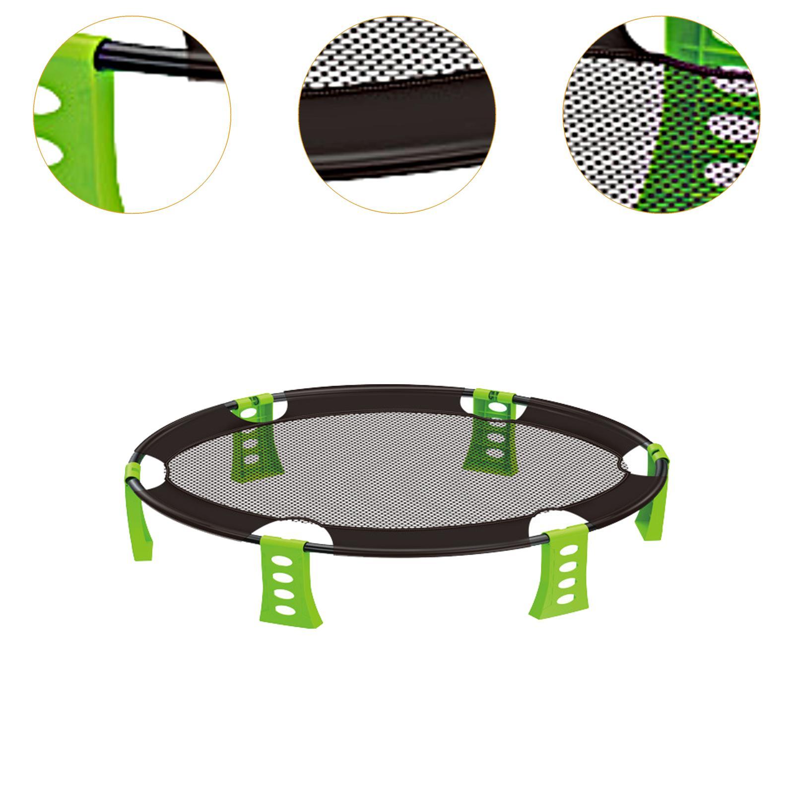 Spike Ball Game - Draagbare Roundnet-spelset met net, ballen, pomp