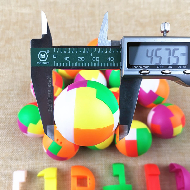 Party Games Egg - 45 mm puzzelbal automaat spelmachine, eierdraaimachine,