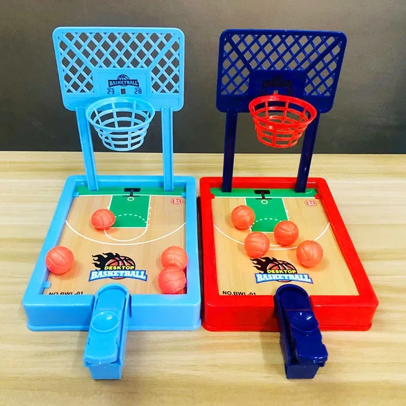 Party Games Adults Indoor - Mini Basketbal Bordspellen Speelgoed Vingerschieten Machine