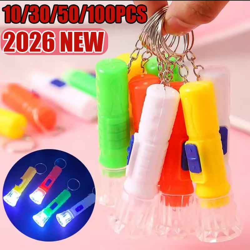 Party Games Kids - 10/30/50/100PCS Mini Kinderen LED Zaklamp Lamp