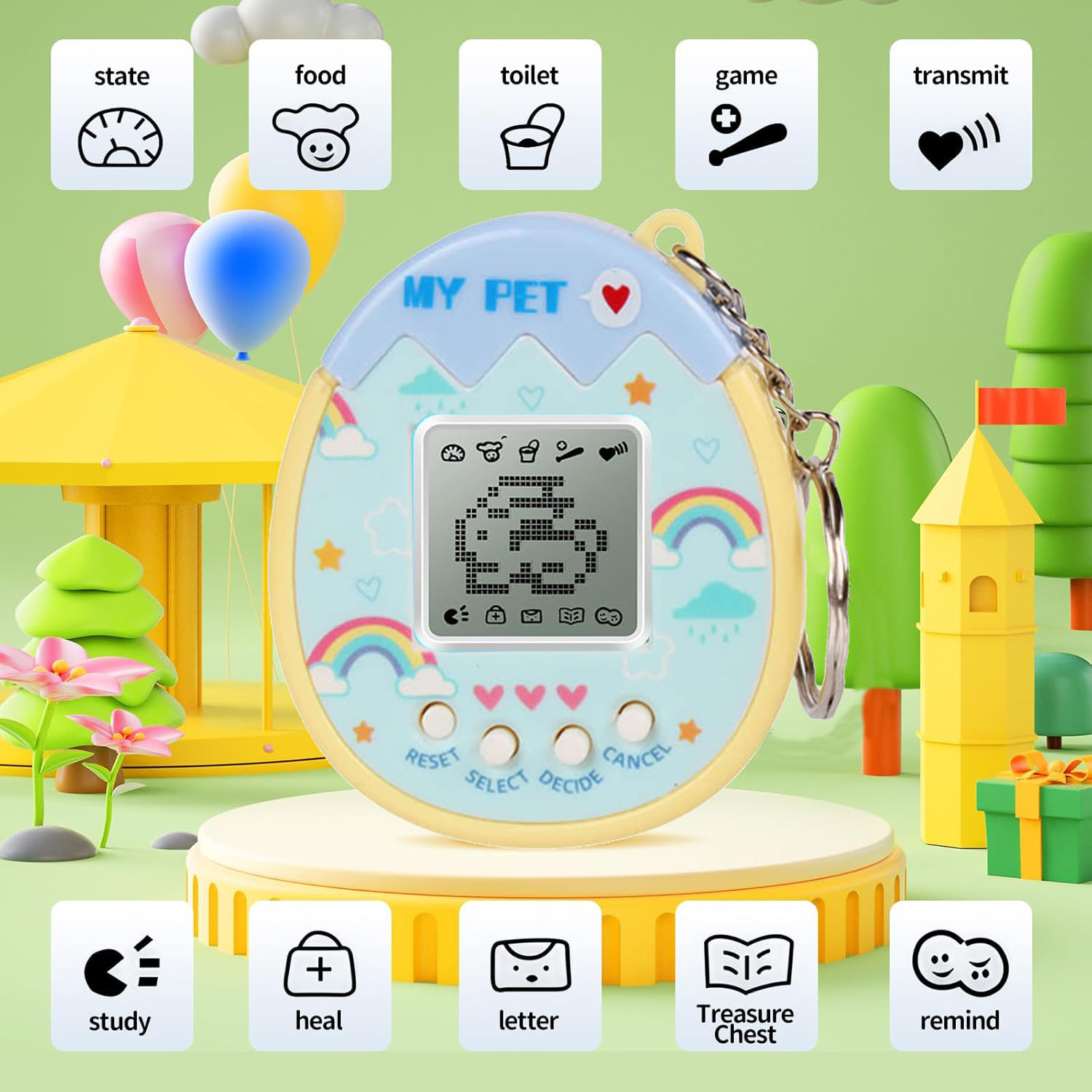 Party Games Phone - Interactief speelgoed Digitaal huisdier - Virtuele