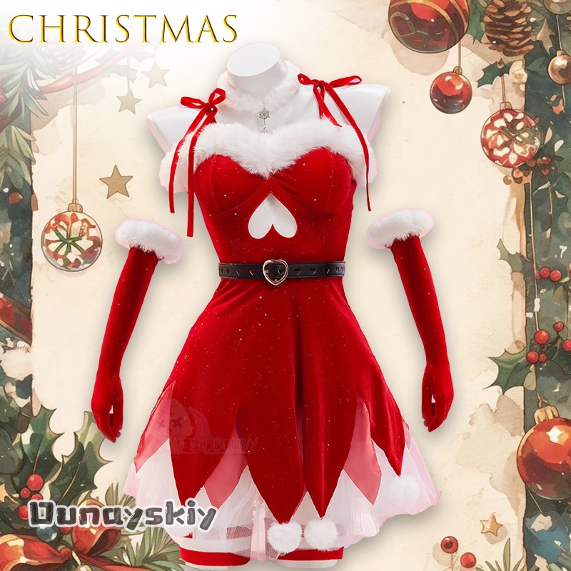 Party Games Free Online - AOriginal Rode Kerst Elf Fluwelen Strapless