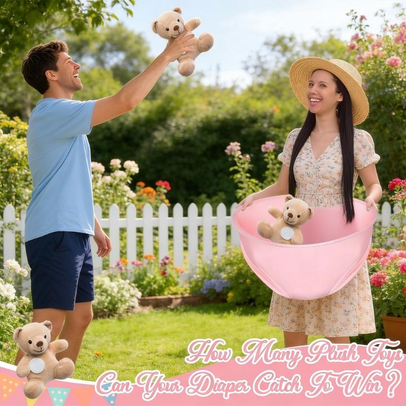 Party Games Large Groups - 3-pack luiergooispel voor babyshowerfeestjes Leuke interactieve