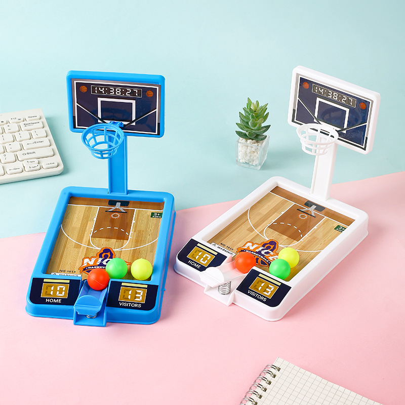 Party Games Adults Indoor - Nieuwe schietspelautomaat mini basketbalrek schietmachine interactie