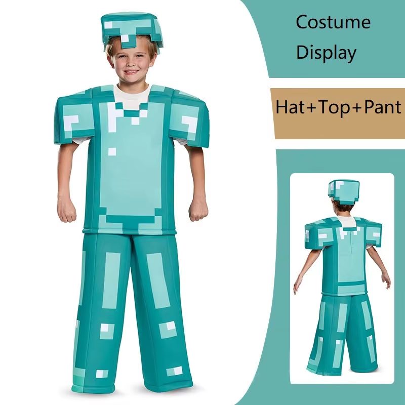 Party Games Kids - NIEUW Kids Cosplay Diamond Armor Game
