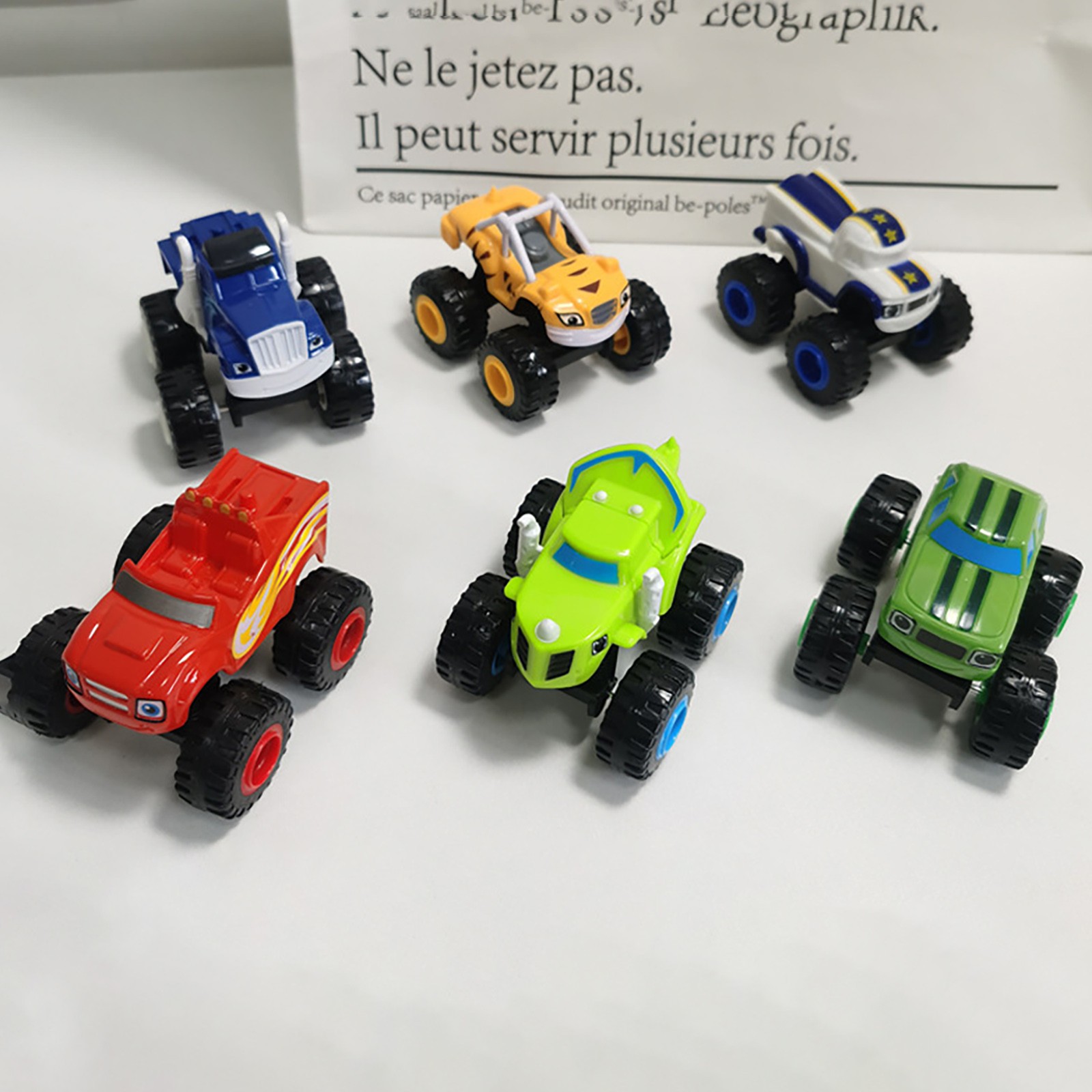 Party Games Gender Reveal - Monsters Truck Speelgoed Cartoon Machines Auto