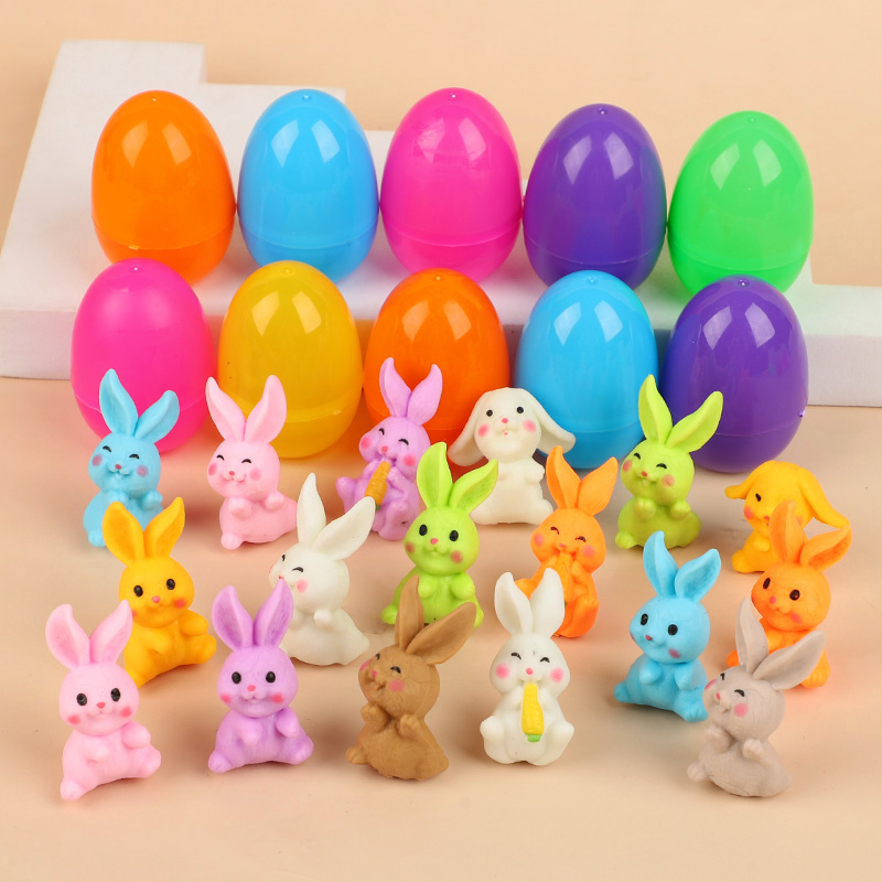 24 stuks paaseieren met konijn - Party Games Egg recensie en prijs