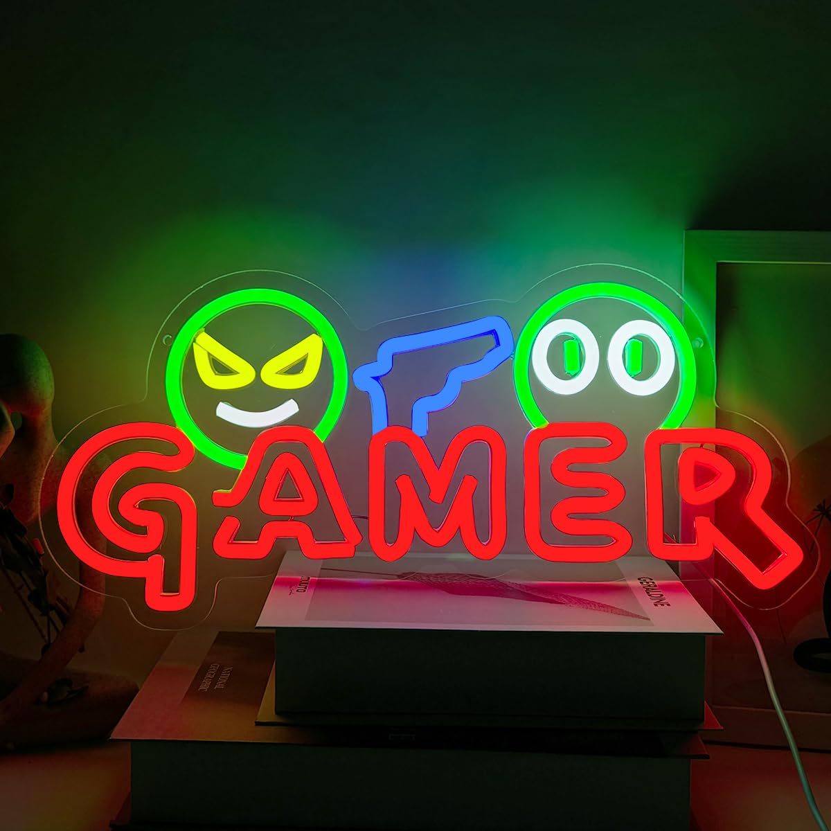 Gamer Neon Sign LED Wandlamp A - Party Games School recensie en prijs