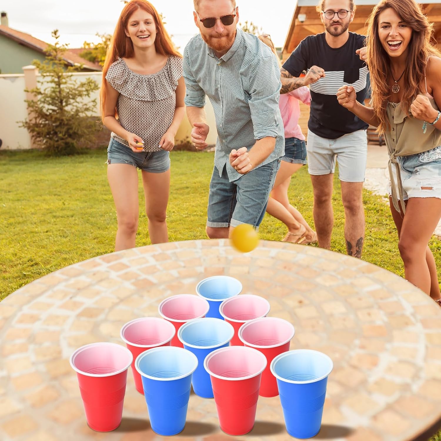 60 Packs 16 Oz Plastic Party C - Party Games Jenga recensie en prijs