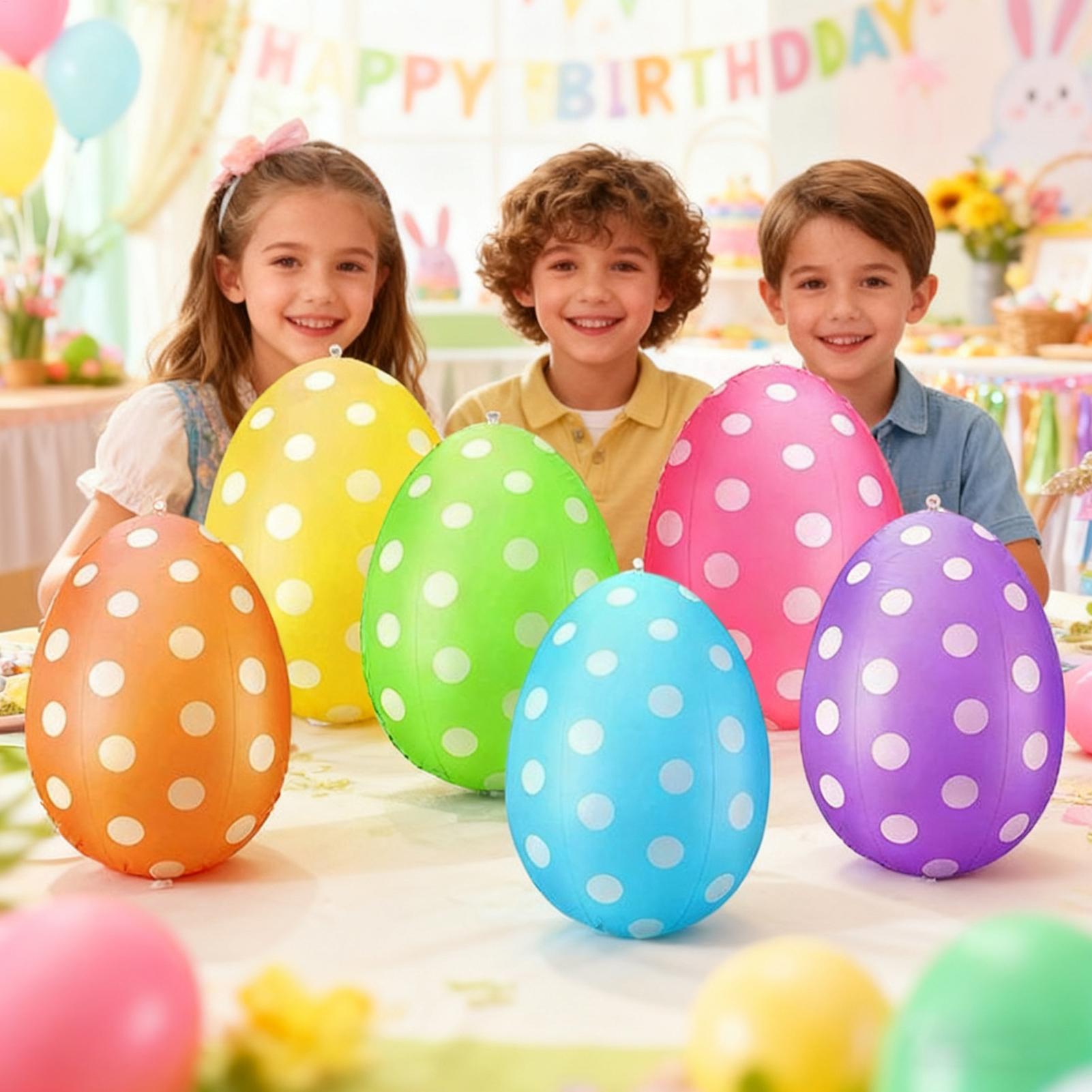 Opblaasbare Paaseieren 6 stks/ - Party Games Egg recensie en prijs