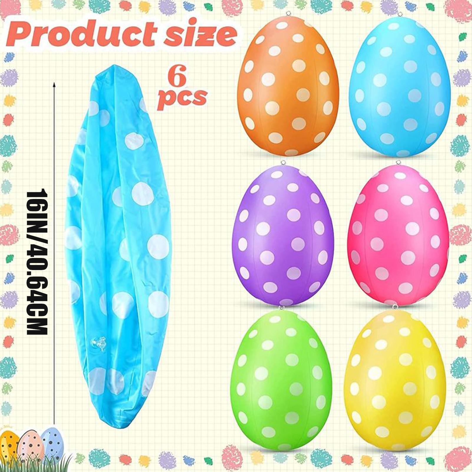 Opblaasbare Paaseieren 6 stks/ - Party Games Egg recensie en prijs