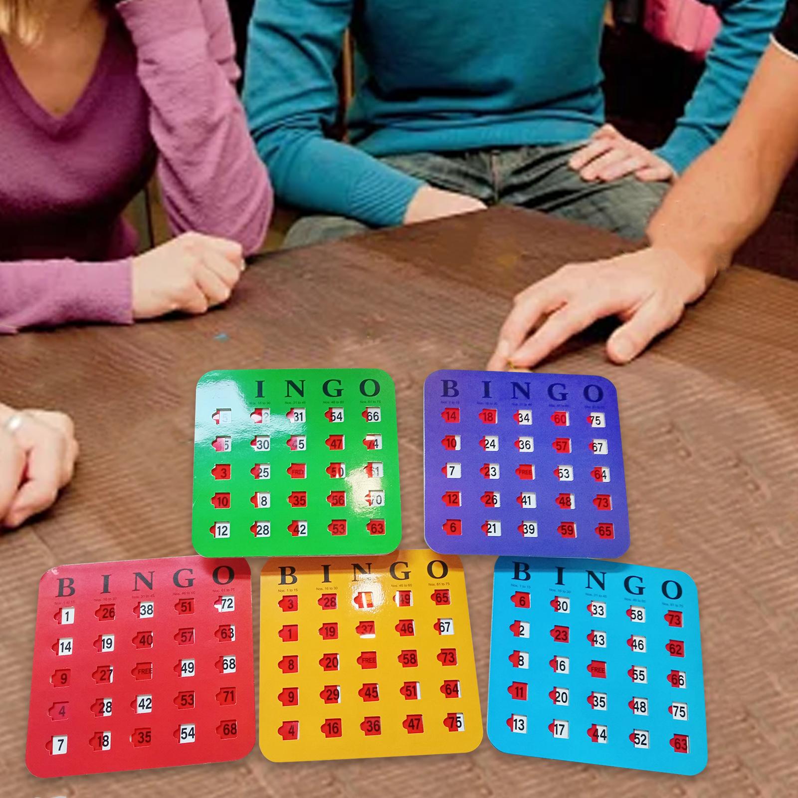 5-delige bingokaarten grote pr - Party Games For Adults Large Group recensie en prijs