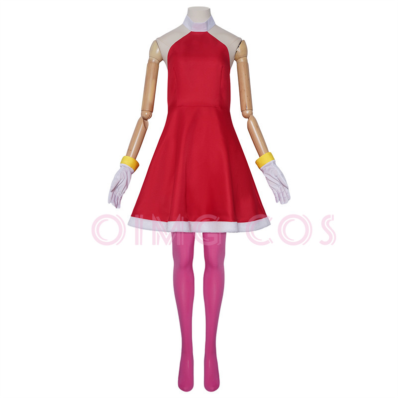 Amy Rose Cosplay Kostuum Volwa - Party Games Groups recensie en prijs