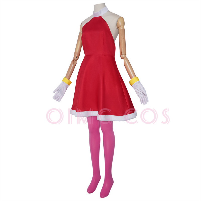 Amy Rose Cosplay Kostuum Volwa - Party Games Groups recensie en prijs