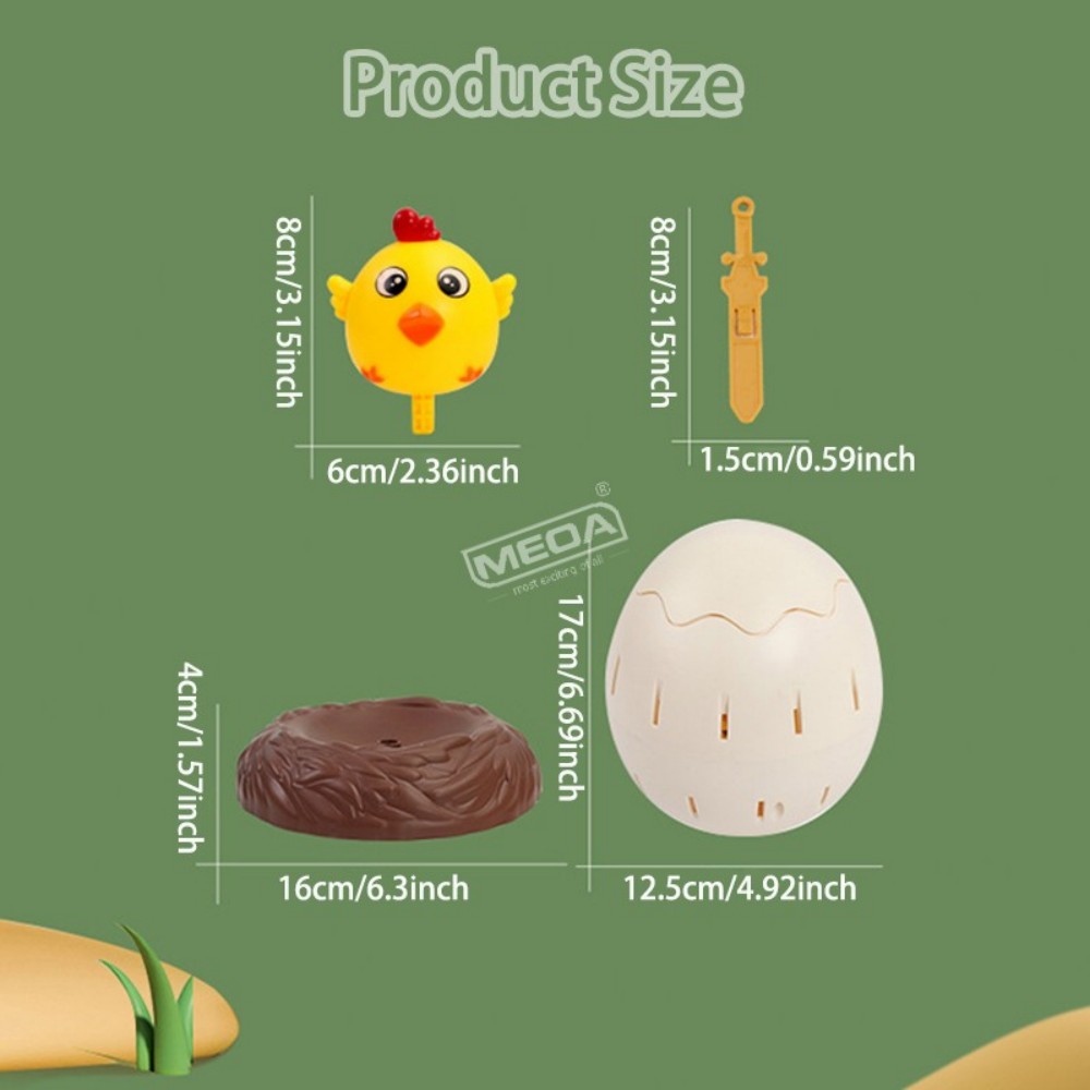 Pop-up kippen-ei-vat-spel Grap - Party Games Egg recensie en prijs