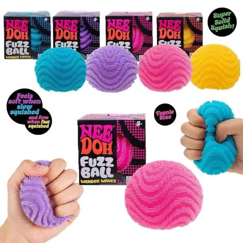 Needoh Squishy Wave Ball Smile - Spike Ball Game recensie en prijs