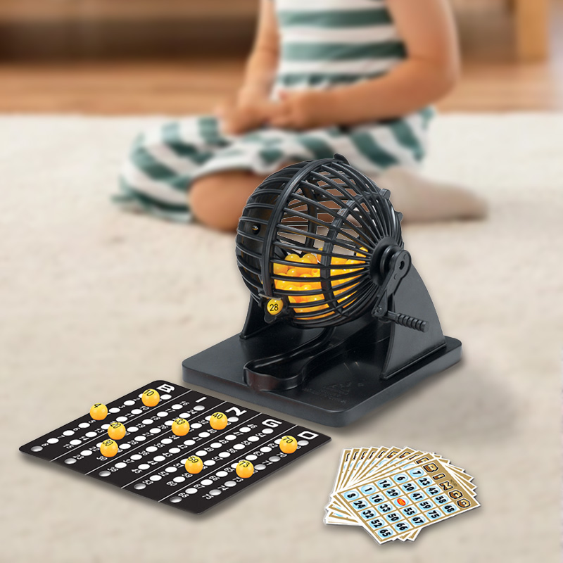 Bingo Loterij Machine Kooi Swe - Party Games Large Groups recensie en prijs