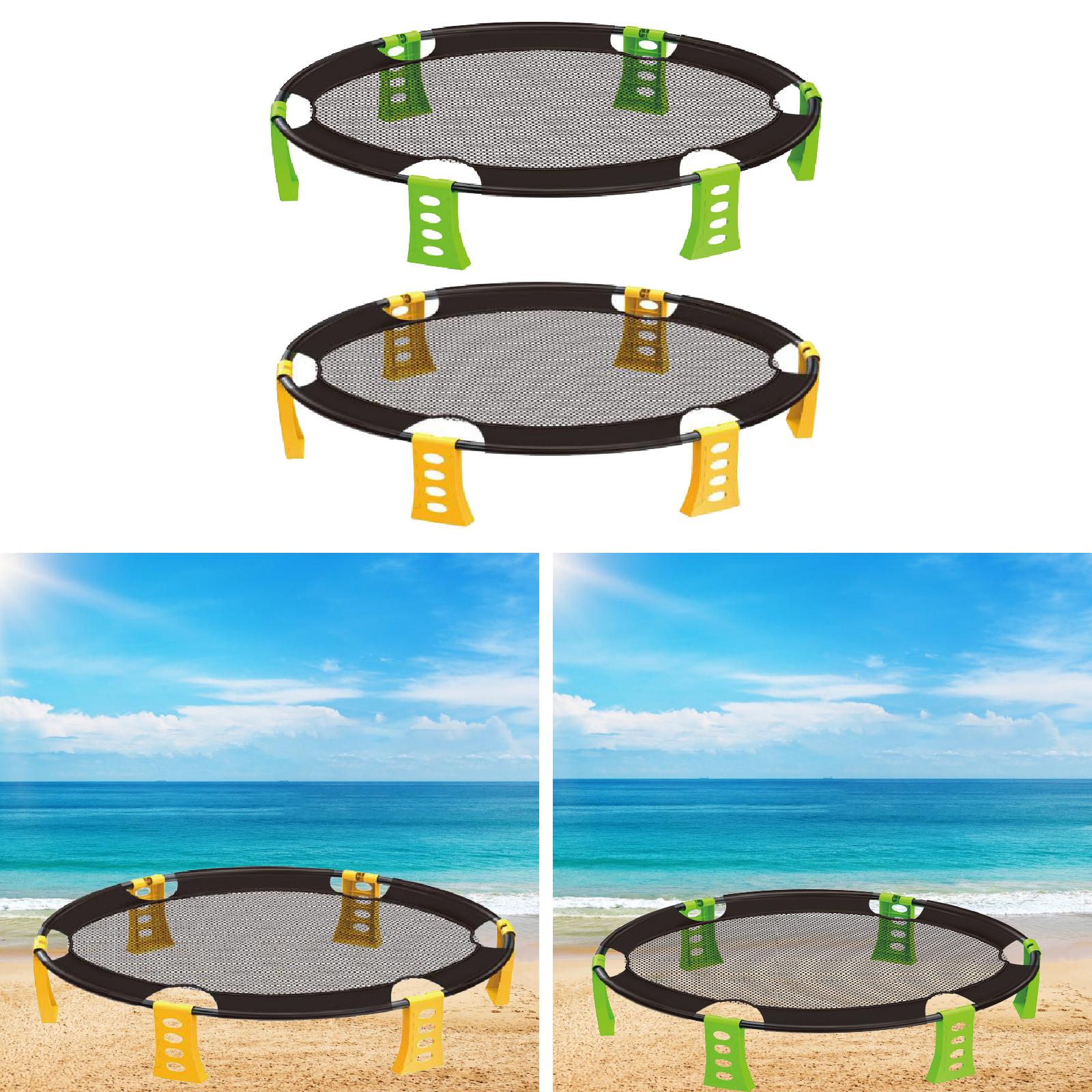 Draagbare Roundnet-spelset met - Spike Ball Game recensie en prijs