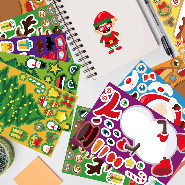Kawaii Kerstpuzzelstickers Car - Party Games Phone recensie en prijs