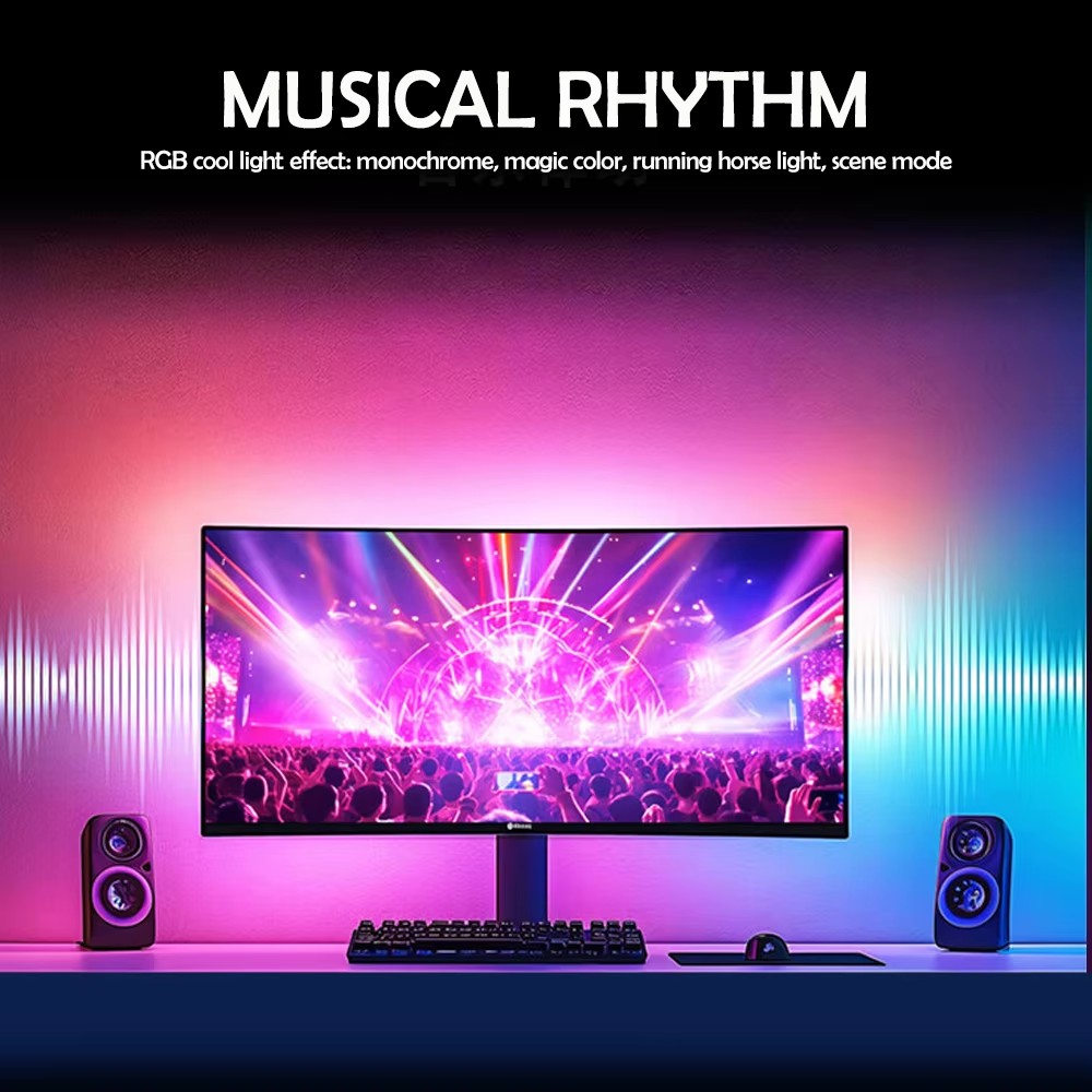 RGB-gamingverlichting Strip Mo - Party Games Pc recensie en prijs
