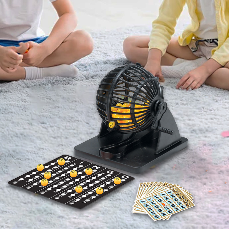 Bingo Loterij Machine Kooi Swe - Party Games Large Groups recensie en prijs