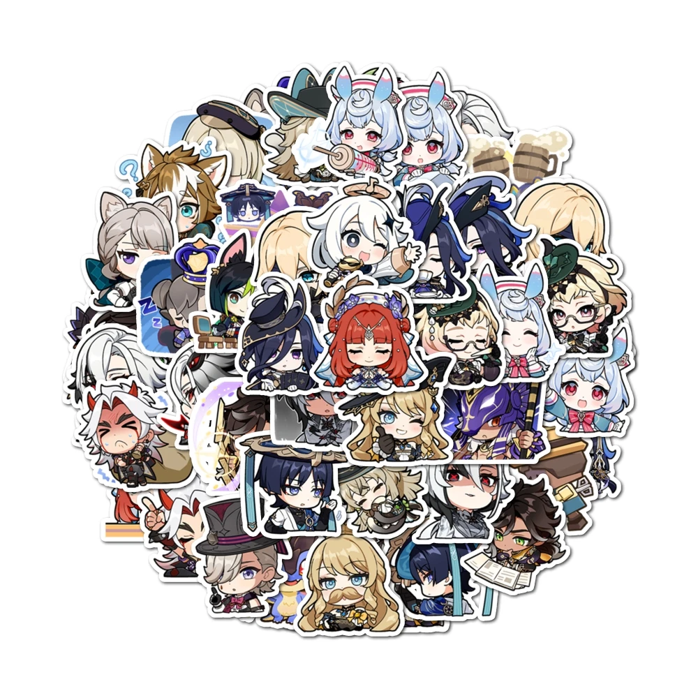 48 stuks spelkarakter Genshin  - Party Games Console recensie en prijs
