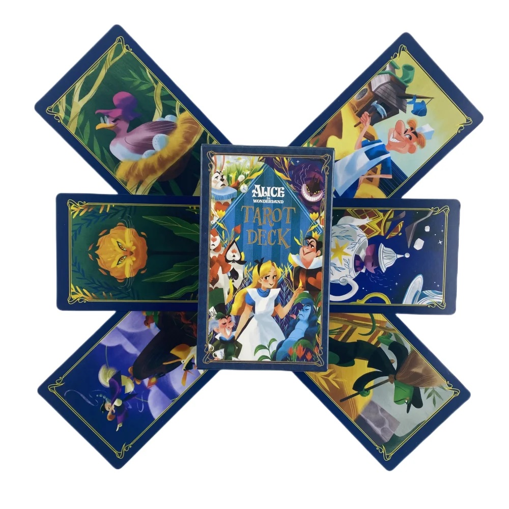 Alice in Wonderland Tarot Deck - Party Games Alice In Wonderland recensie en prijs