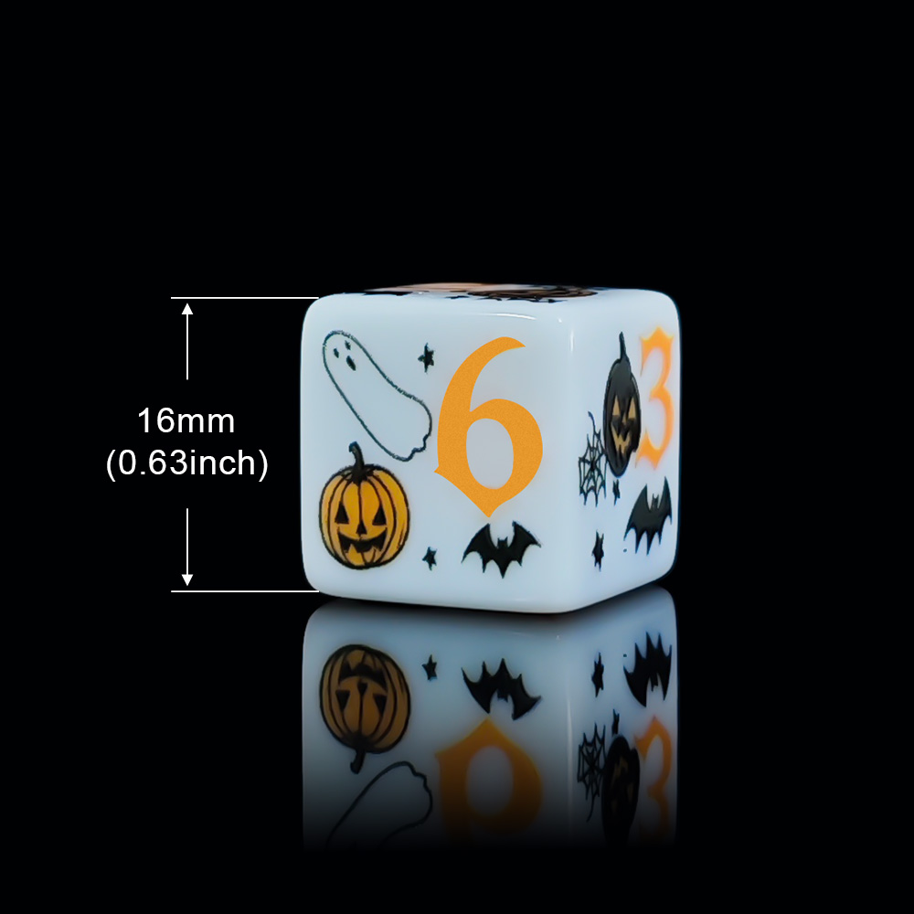 12 Stuks 16MM Wit Acryl Gedruk - Party Games Console recensie en prijs