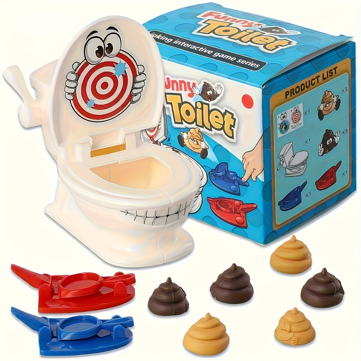 Mini-toilet Anti-stressspeelgo - Party Games Console recensie en prijs