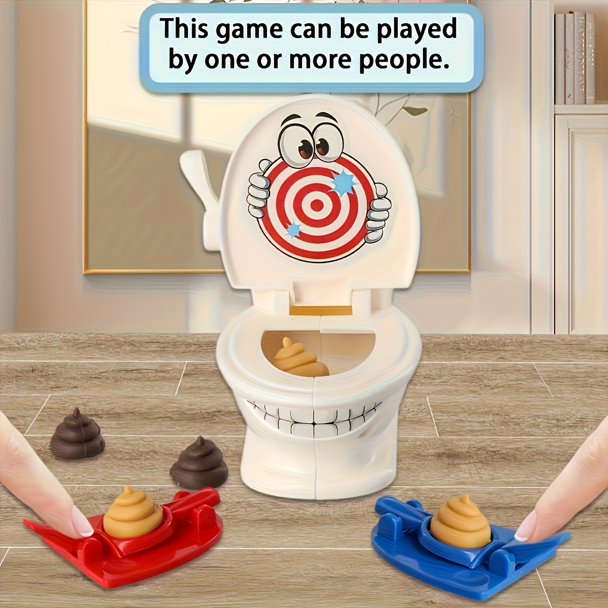 Mini-toilet Anti-stressspeelgo - Party Games Console recensie en prijs