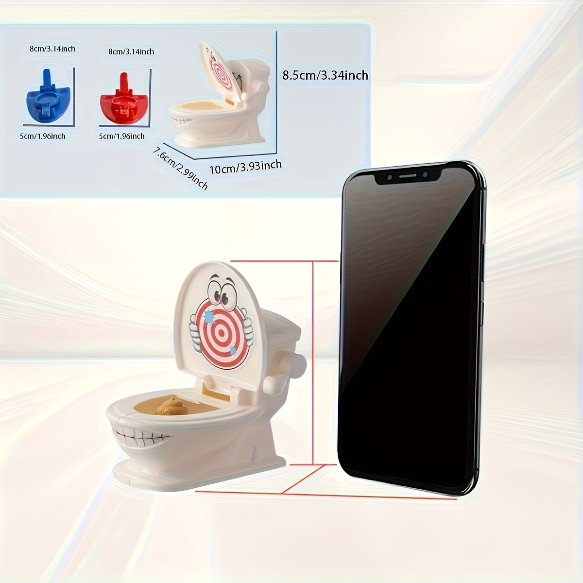 Mini-toilet Anti-stressspeelgo - Party Games Console recensie en prijs