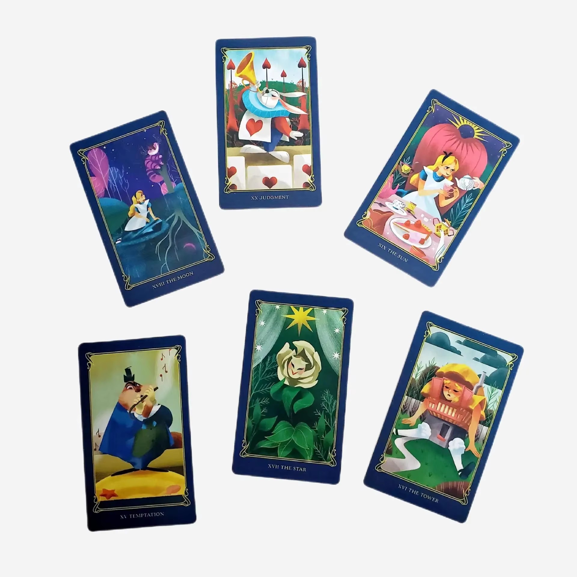 Alice In Wonderland Tarot Deck - Party Games Alice In Wonderland recensie en prijs