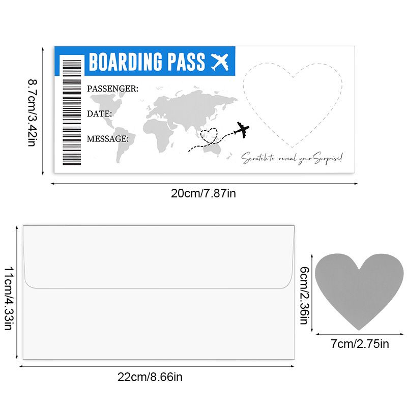 5 Vellen Boarding Pass Scratch - Party Games Game Pass recensie en prijs