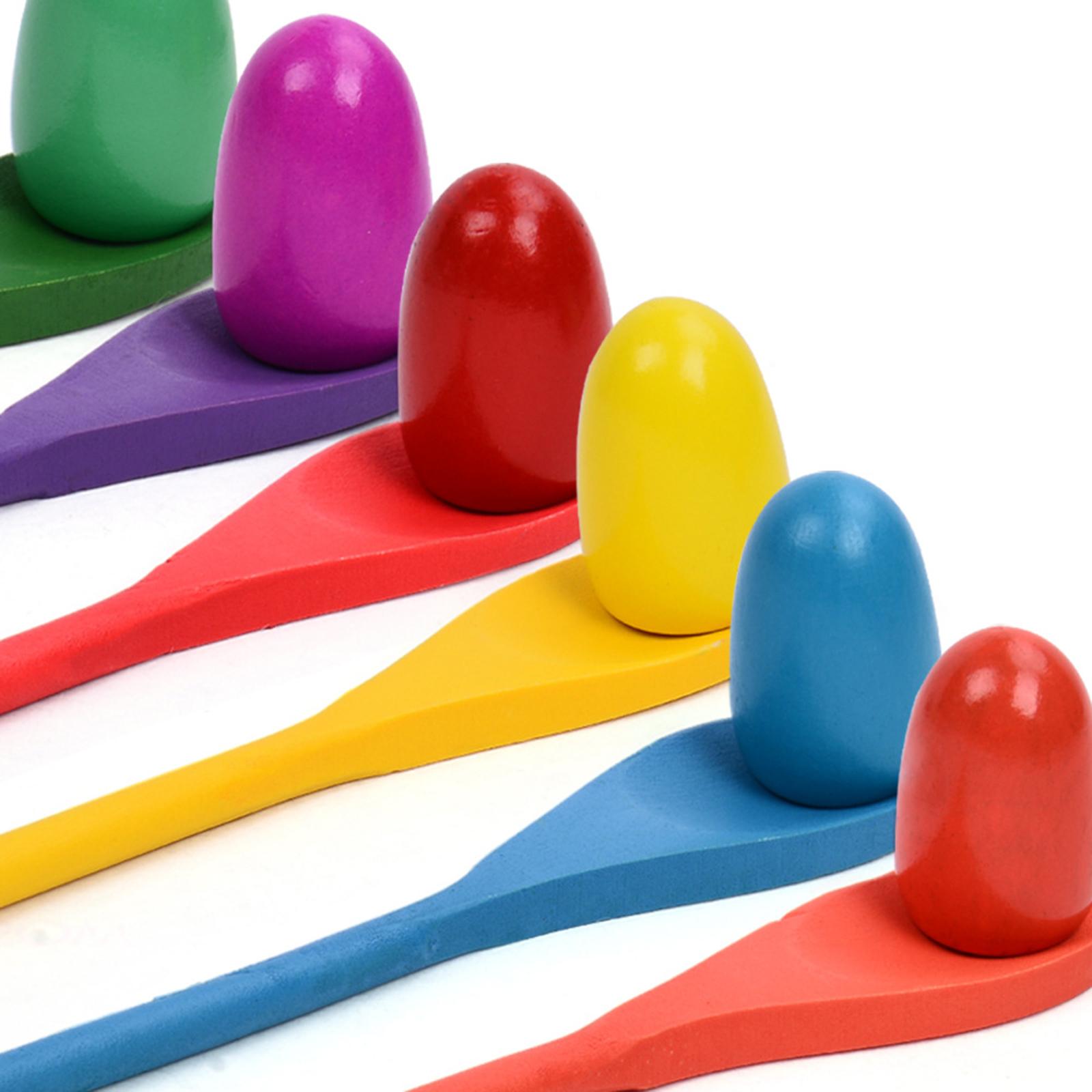 6 stuks Eierlepel Racespel Han - Party Games Egg recensie en prijs