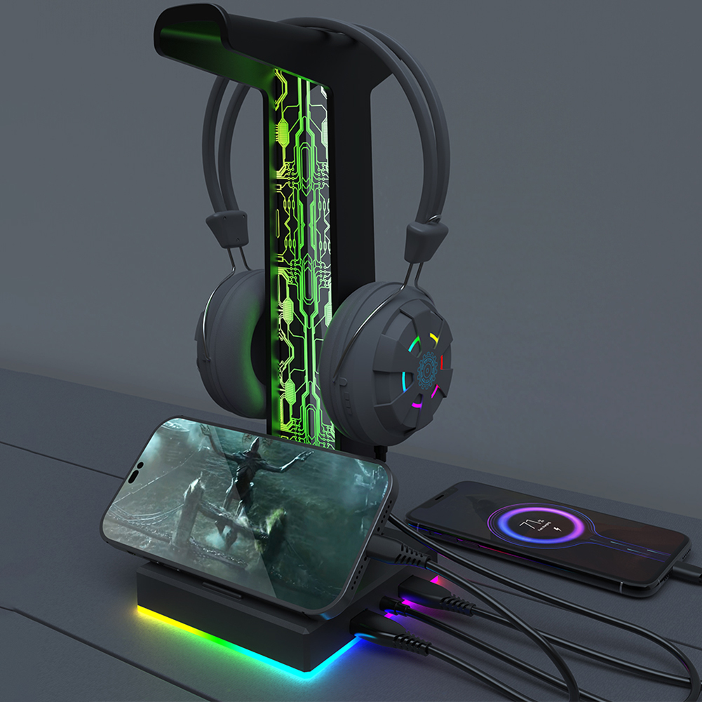 Rgb Gaming Hoofdtelefoon Stand - Party Games Pc recensie en prijs