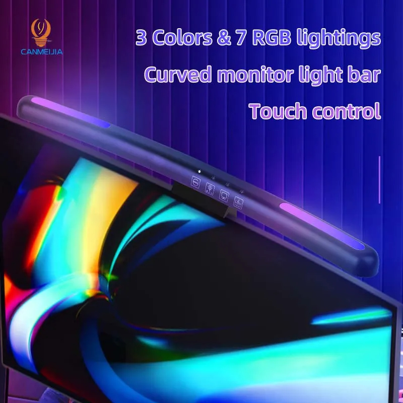 Gebogen Led Monitor Lichtbalk  - Party Games Pc recensie en prijs